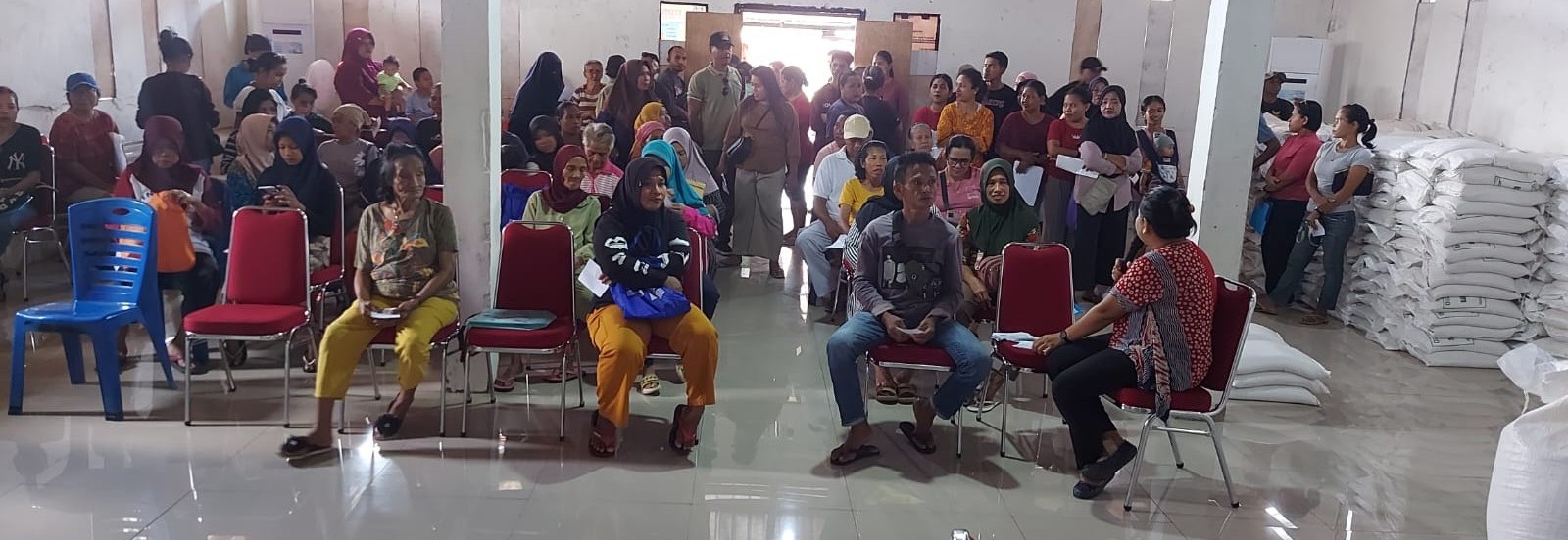 Bantuan Pangan Beras Periode Juli–September 2026 Disalurkan kepada 201 KPM Desa Hunuth 